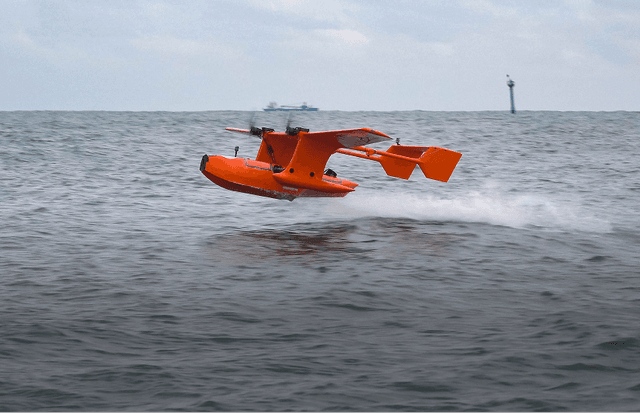 Seaplane UAV HAMADORI